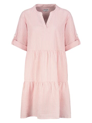 Fresh Made Kleid in Rosa/ Weiß