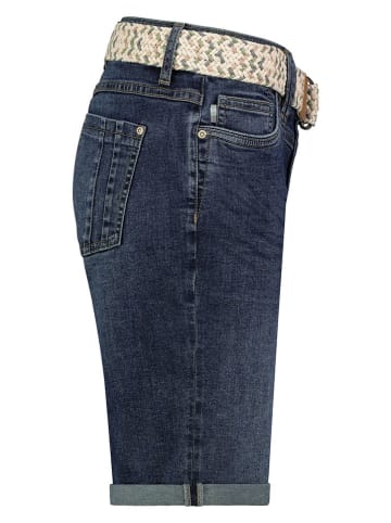 Sublevel Spijkerbermuda donkerblauw