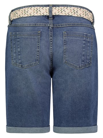 Sublevel Spijkerbermuda blauw