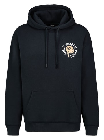 Authentic Style Hoodie in Schwarz