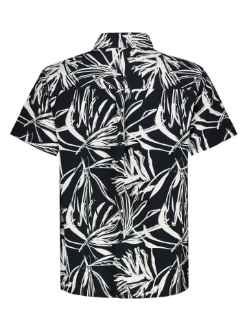 Sublevel Blouse donkerblauw/wit