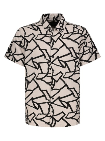 Authentic Style Hemd in Beige/ Schwarz
