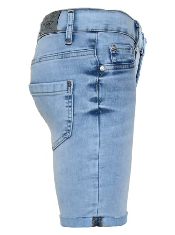 Blue Effect Spijkershort - silm fit - lichtblauw