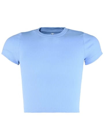Blue Effect Shirt in Hellblau