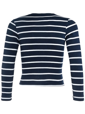 Blue Effect Longsleeve donkerblauw/wit