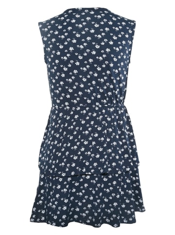 Blue Effect Jurk donkerblauw