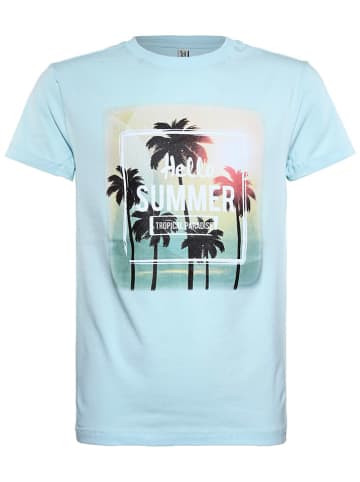Blue Effect Shirt in Hellblau