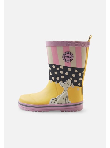 Reima Rubberlaarzen "Moomin" lichtroze/geel