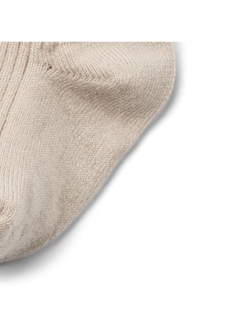 Wheat Woll-Socken in Creme