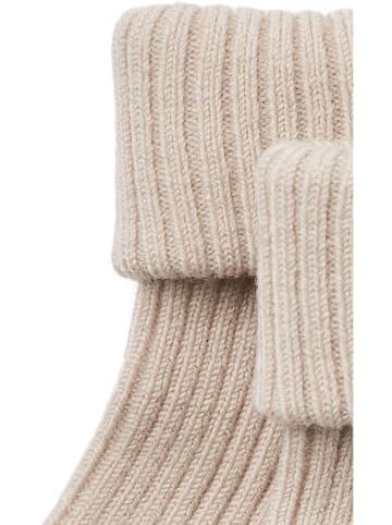 Wheat Woll-Socken in Creme