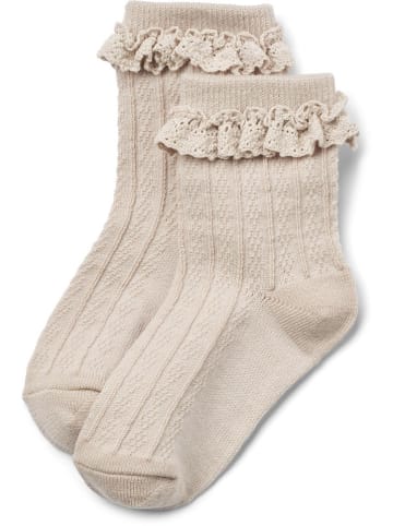 Wheat Woll-Socken in Rosa