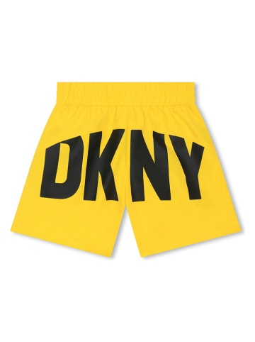 DKNY Szorty w kolorze żółtym