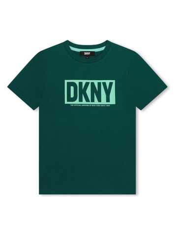 DKNY Shirt in Dunkelgrün