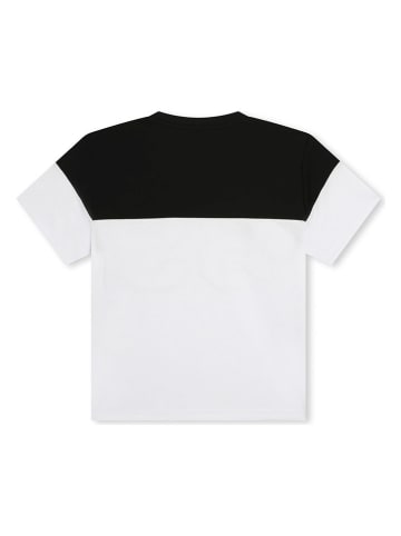 DKNY Shirt in Weiß/ Schwarz