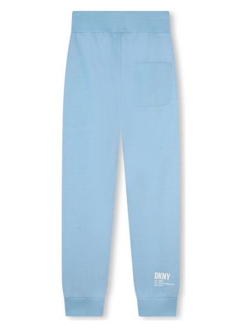 DKNY Spodnie dresowe w kolorze błękitnym