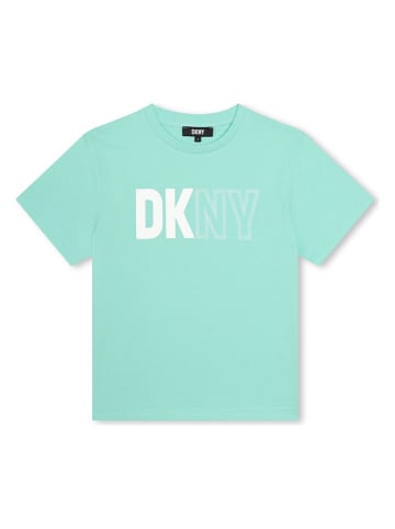 DKNY Koszulka w kolorze turkusowym