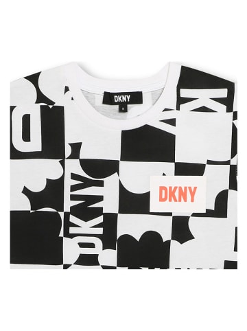 DKNY Shirt zwart/wit