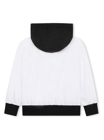 DKNY Übergangsjacke in Schwarz/ Weiß