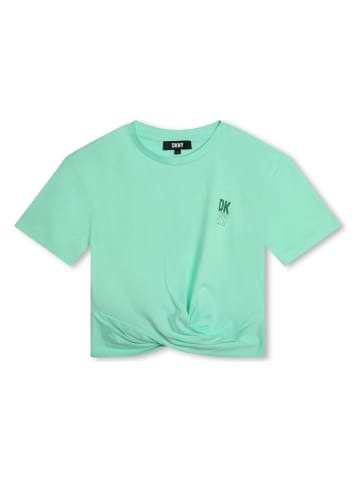 DKNY Koszulka w kolorze turkusowym