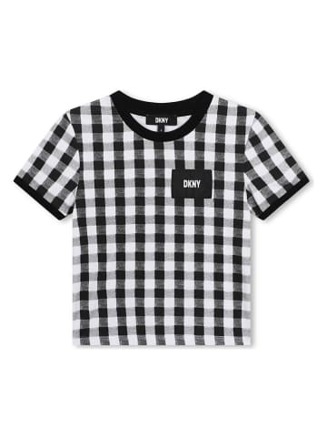 DKNY Koszulka w kolorze czarno-białym