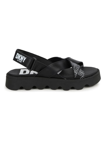DKNY Sandały w kolorze czarnym