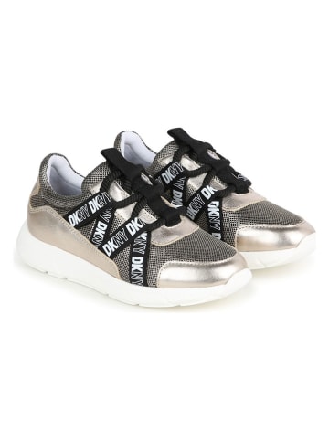 DKNY Sneakers in Beige/ Schwarz