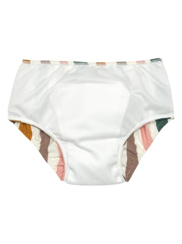 Lässig Schwimmwindel in Creme/ Bunt