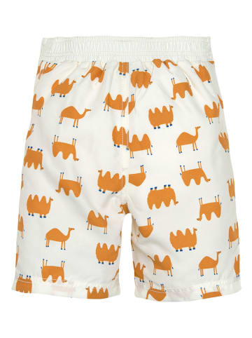 Lässig Badeshorts in Creme