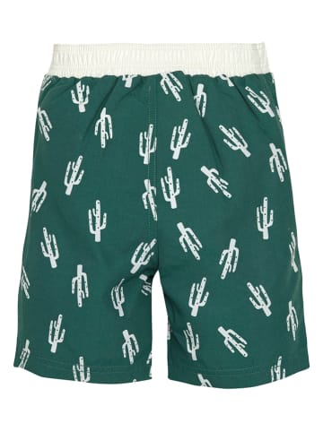 Lässig Badeshorts in Grün/ Grün