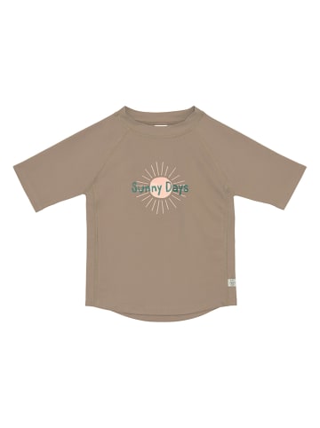 Lässig Badeshirt in Hellbraun