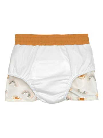 Lässig Badeshorts in Creme