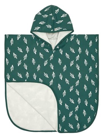 Lässig Badeponcho in Grün