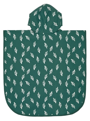 Lässig Badeponcho in Grün