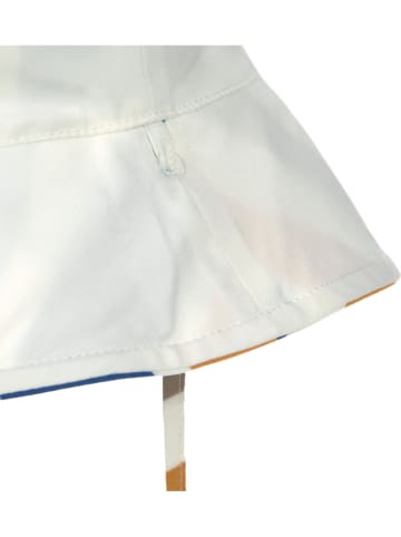 Lässig Wende-Sonnenhut in Bunt/ Creme