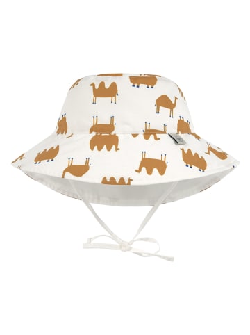 Lässig Wende-Sonnenhut in Creme