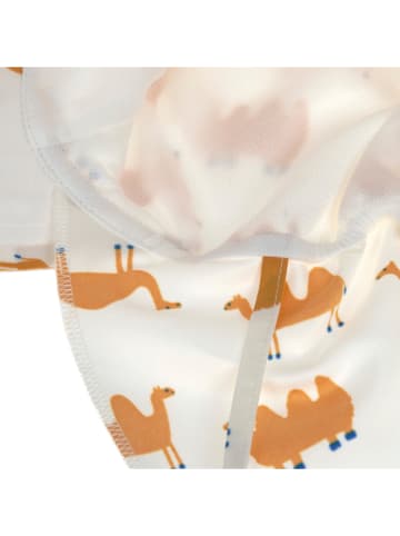 Lässig Schirmmütze in Creme