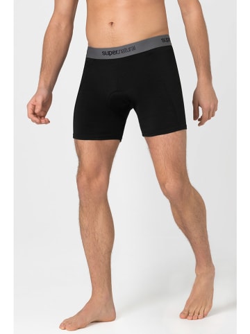 super.natural Fahrradunterhose ''Gravier'' in Schwarz