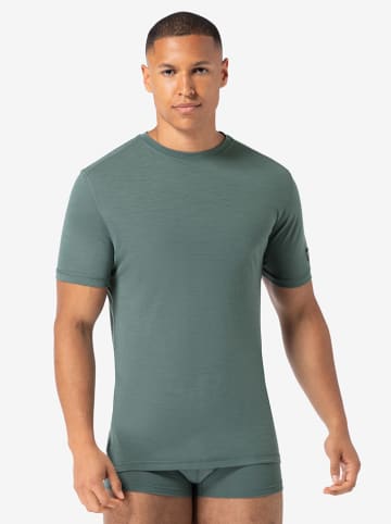 super.natural Shirt "Sierra140" groengrijs