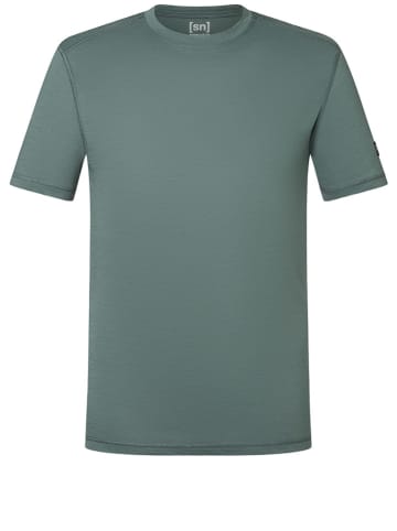 super.natural Shirt "Sierra140" groengrijs