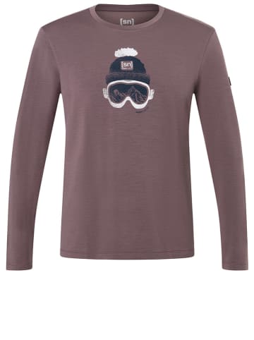 super.natural Longsleeve ''Geoganie'' in Mauve