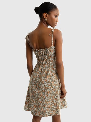BIG STAR Kleid in Khaki/ Orange
