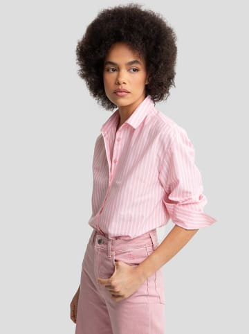 BIG STAR Blouse lichtroze/wit