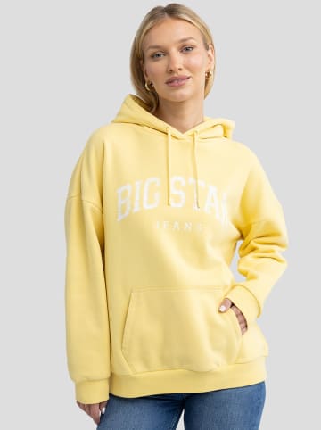 BIG STAR Bluza w kolorze żółtym
