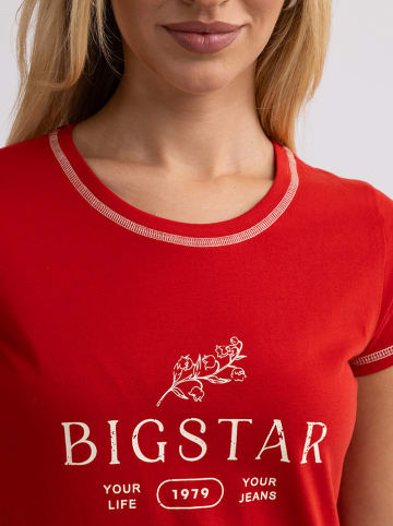 BIG STAR Koszulka w kolorze czerwonym