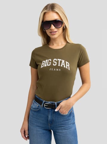 BIG STAR Koszulka w kolorze khaki