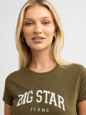 BIG STAR Koszulka w kolorze khaki