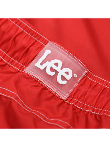 LEE Underwear Szorty kąpielowe "Tang" w kolorze czerwonym