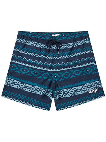 Wrangler Szorty kąpielowe "Tulip" w kolorze granatowym