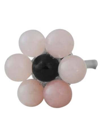 Design Letters Silber-Ohrstecker "My Flower"
