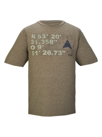 Killtec Shirt "KOS 254" in Hellbraun